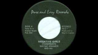 WAYNE KRAMER   Negative girls