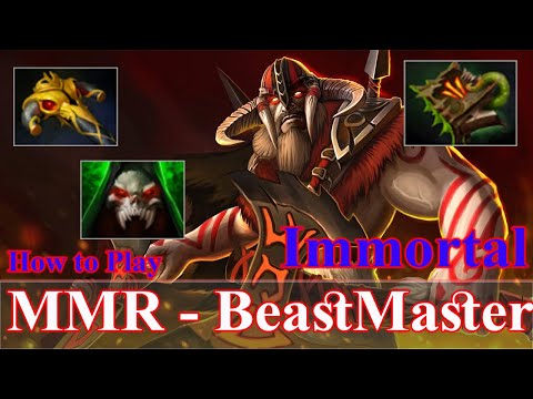 MIRACLE [Beastmaster] Play Offlane Full Gameplay by s4 | Pro MMR Gameplay