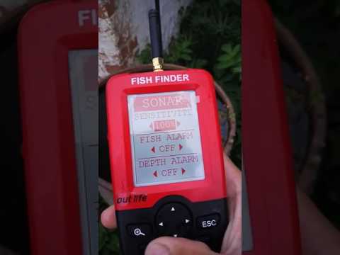 Эхолот fish finder out life xf-01 с Алиэкспресс проверка на карася