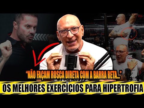 OS MELHORES EXERCÍCIOS FÍSICOS PARA HIPERTROFIA MUSCULAR / Waldemar Guimarães #ironcast