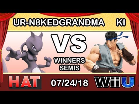 HAT 31 - Ur-n8kedgrandma (Mewtwo) Vs. DCG WC | Ki (Ryu) Winners Semis - Smash 4