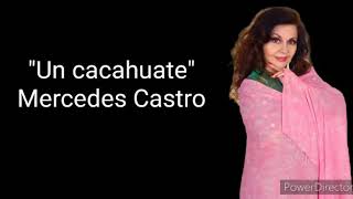 Un cacahuate | Mercedes Castro 《Con letra》