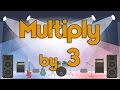 Multiply by 3 | Learn Multiplication | Multiply By Music | Jack Hartmann