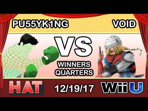 HAT 1 -  pu55yk1ng (Little Mac) Vs. CLG | VoiD (Sheik)Winners Quarters