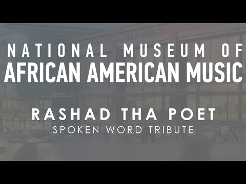 Rashad Tha Poet Spoken Word Tribute