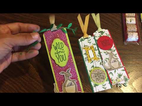 Animal Expedition by Stampin’ Up! - Cards, Nugget Treats and Bookmark Projects