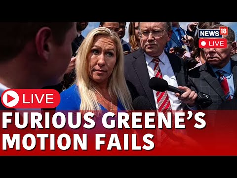 Marjorie Taylor Greene LIVE | Congresswoman Marjorie Taylor Greene Motion Fails | News18 | N18L