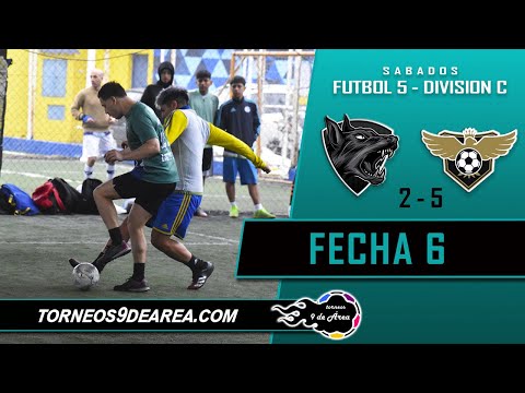 Los Lobos FC B vs La Libertad - Futbol 5 C sabados - Fecha 6 - Torneos 9 de Area ⭐️⭐️⭐️