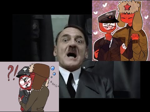 Реакция Гитлера на countryhumans, Гитлер в шоке