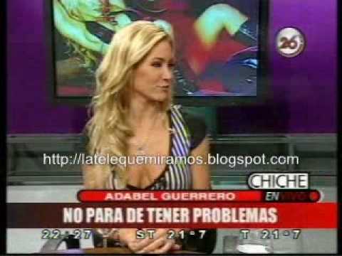 Adabel Guerrero con Chiche 1