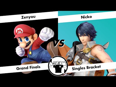 WASTED at Transplants #1 - Grand Finals - Zenyou (Mario) vs IluZ | Nicko (Chrom)