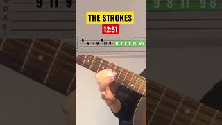 The Strokes - 12:51 Lesson #guitartabs #guitarlesson #guitartutorial #thestrokes #rockmusic