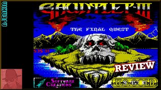 Gauntlet III : The Final Quest - on the ZX Spectrum 128K !! with Commentary