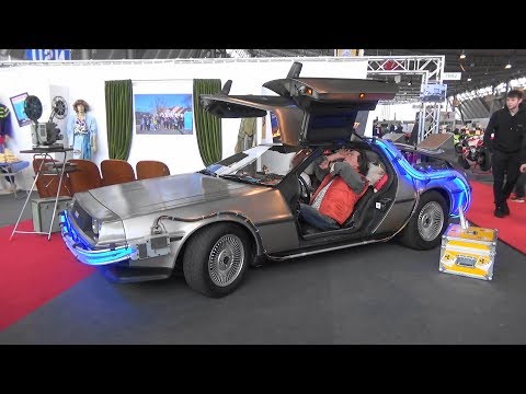 DeLorean DMC-12 Time Machine - Back To The Future - Retro Classics 2020 - Stuttgart