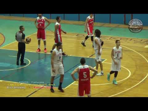 Košarka II POLUVREME: Prva petoletka – Radnički 1950 (KG) 66:78; Trstenik SRB, 25. nov 2018.