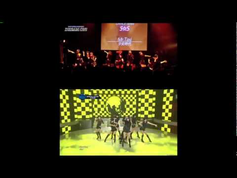 MR.TAXI / 少女時代 S☆S (from SOB48) 比較動画test