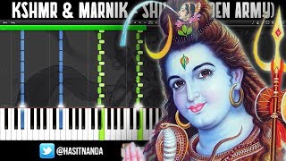 KSHMR &amp; Marnik - SHIVA | PIANO TUTORIAL