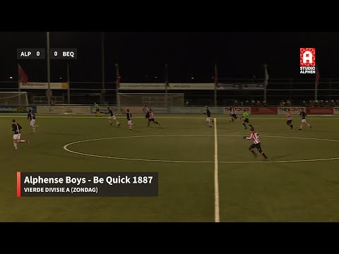 Samenvatting Alphense Boys - Be Quick 1887 (zaterdag 25 februari)