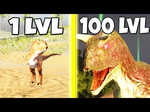 ЭВОЛЮЦИЯ ДИНОЗАВРА В АРК, ДИНО МОД | Ark Survival Play As Dino