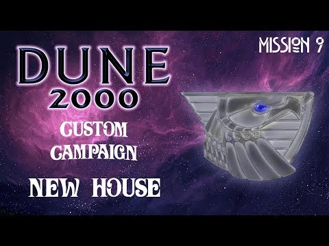 Dune 2000 Custom Campaign: New House - Mission 9 (Hard Difficulty)