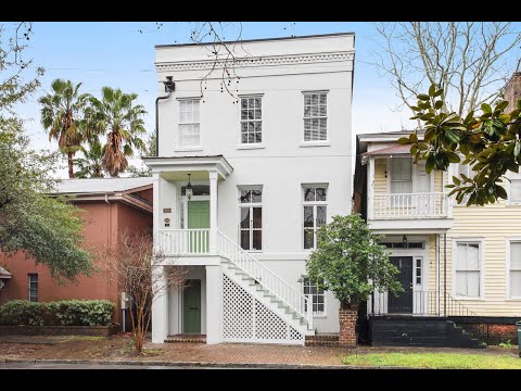 Award Winning Fully Restored Circa 1868-70 Treasure ~ 205 W. Huntingdon Street, Savannah, GA  31401