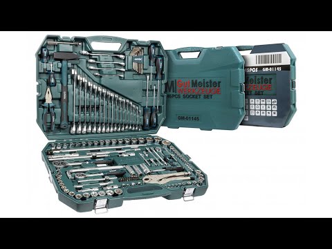 Набір Інструментів Gut Meister 145 Шт. (GM-01145) - фото 3 - id-p2239221305