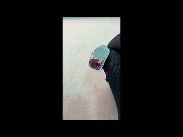 خاتم قارنت رودلايت طبيعي