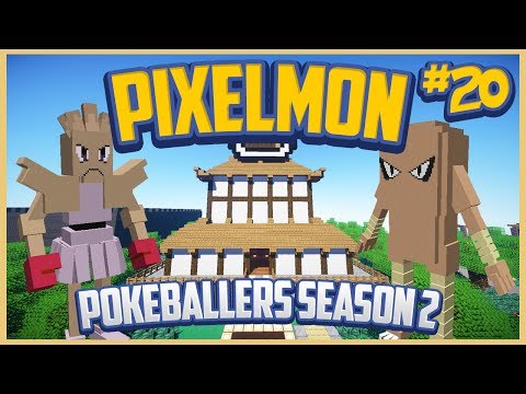Pixelmon Server Pokeballers Adventure Season 2 Episode 20 - Marshal City Gym - The Fighting Gym!