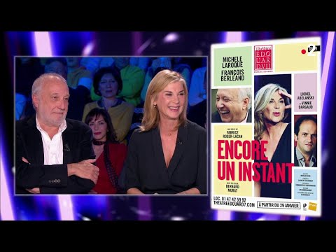 Michèle Laroque et François Berléand - On n'est pas couché 26 janvier 2019 #ONPC