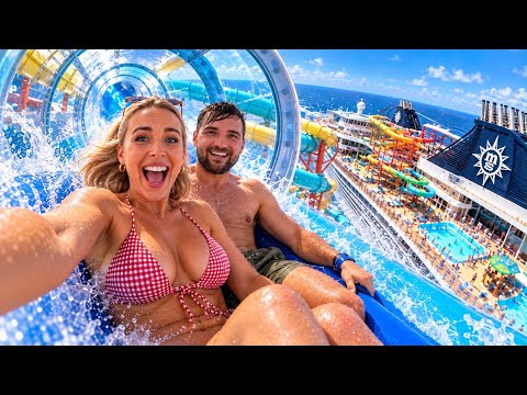 DE ENGSTE ATTRACTIE OP HET CRUISESCHIP! WIJ VLIEGEN OVER DE ZEE!🚢