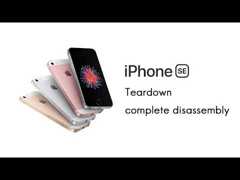 How to: iPhone SE teardown complete disassembly