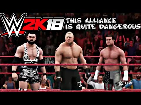 WWE 2K18 This Alliance Is Quite Dangerous