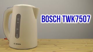 Bosch TWK7507 - відео 1