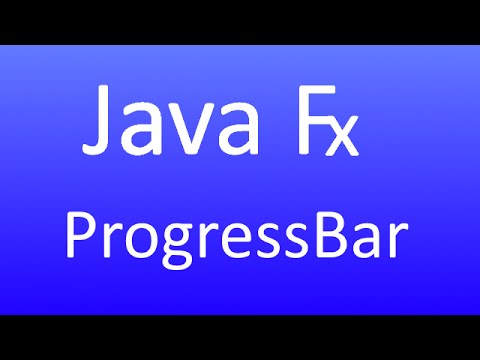 JavaFX [53] - ProgressBar und ProgressIndicator