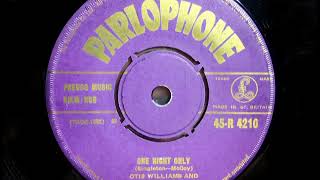 R&B - OTIS WILLIAMS & HIS CHARMS - One Night Only - PARLOPHONE R 4210 UK R&B Doowop Dancer