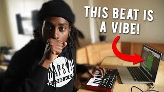 I MADE A VIBE! Making a Beat From Scratch Logic Pro X