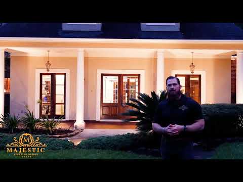 Outdoor Lighting Showcase — Luxury Home Spring TX