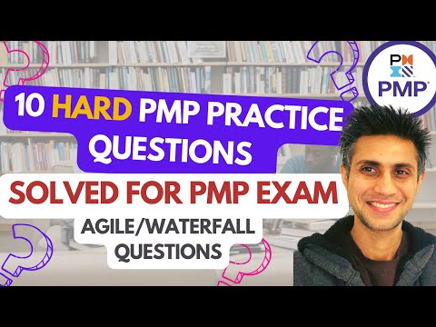 PMP Practice Questions | Agile and Waterfall questions | Situational PMP questions