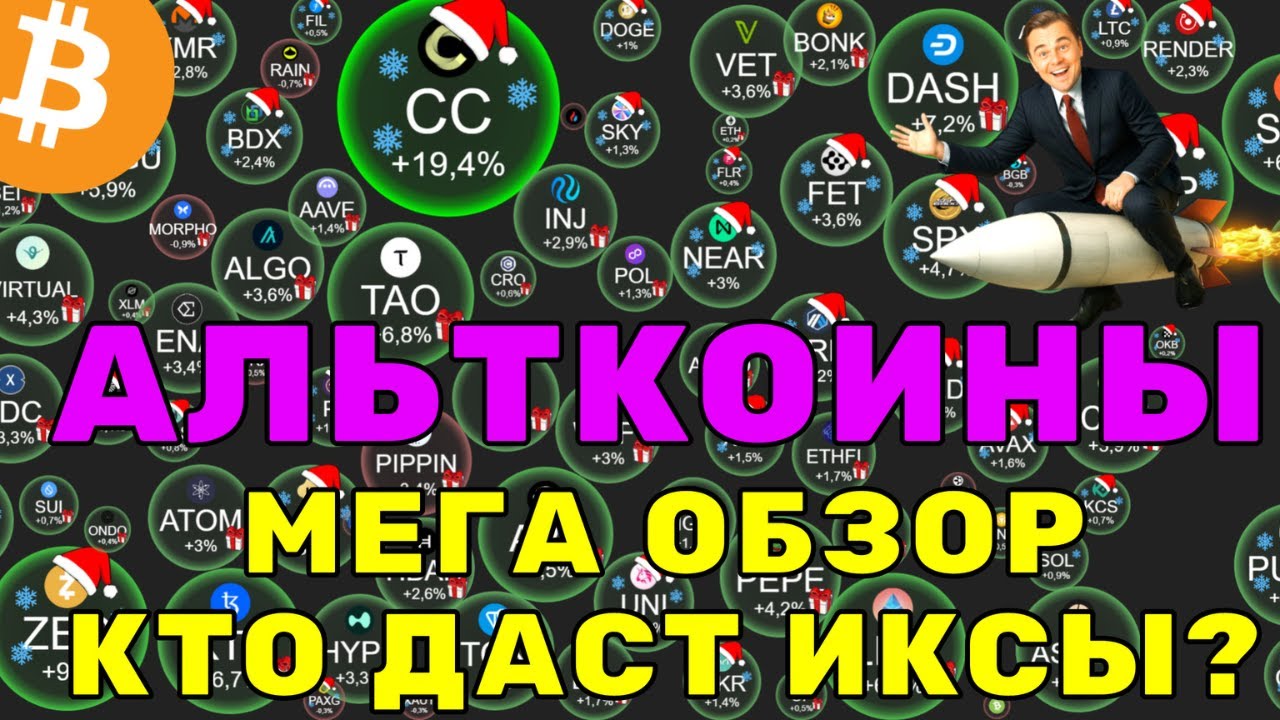 Альткоины мега обзор, точки входа, цели. Покажу где и когда заходить!