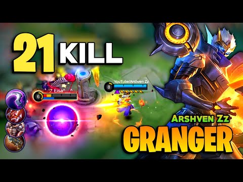 Granger Best Build 2023 [ Granger Top Global Gameplay ] By Arshven Zz - Mobile Legends