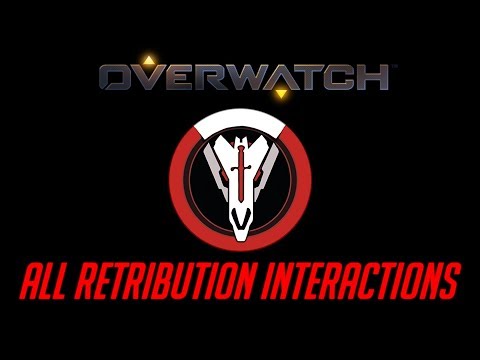 Overwatch - All Retribution Interactions