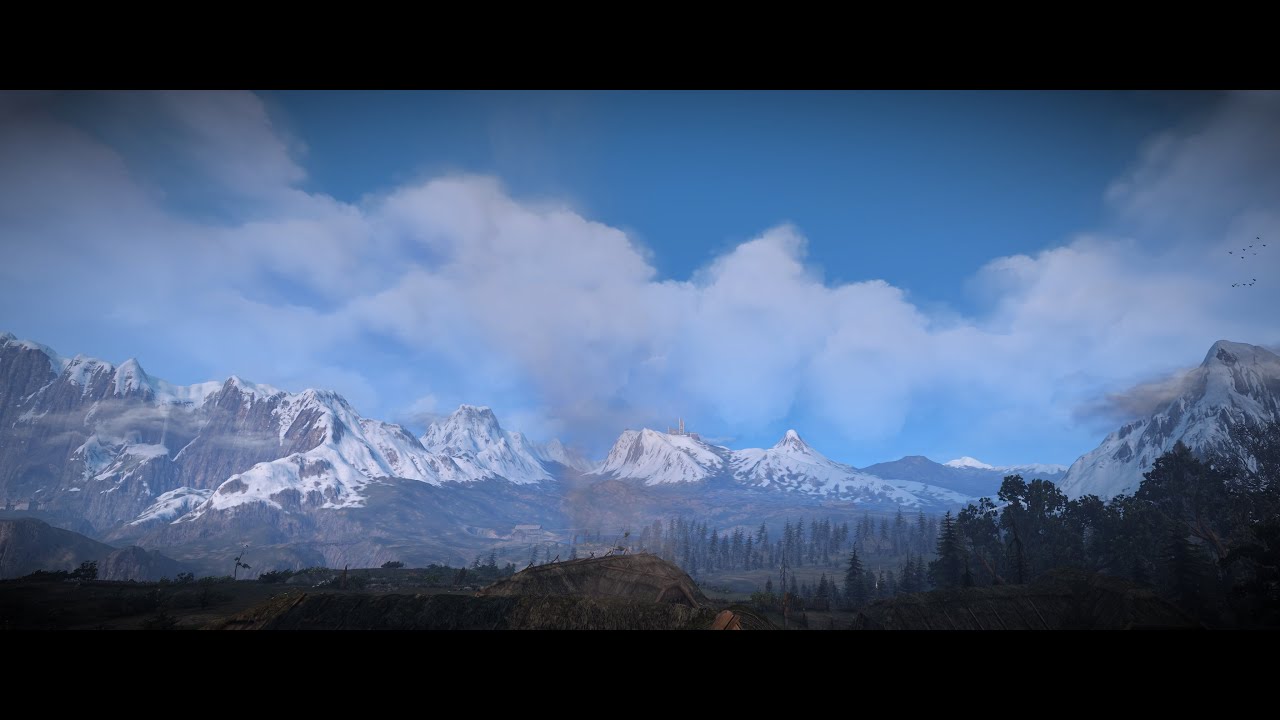 Witcher 3 4K - New Heavy Clouds - YouTube