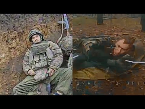 Ukrainian FPV Drone Ambushes Russian Soldiers on a Road! Over Before They Knew It...