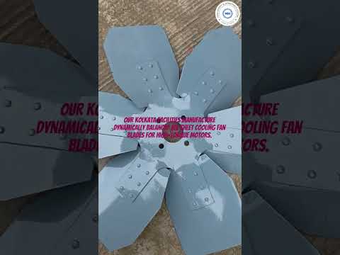 Ms Sheet Fan Blade High Speed Motor With Dynamic Balancing