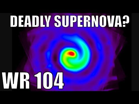 WR 104 Spiral Could Kill Life on Earth
