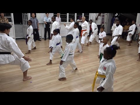 Embassy facilitates visit of two karate instructors to Barbados