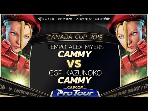 Temp Alex Myers (Cammy) vs GGP Kazunoko (Cammy) - Canada Cup 2018 - CPT 2018