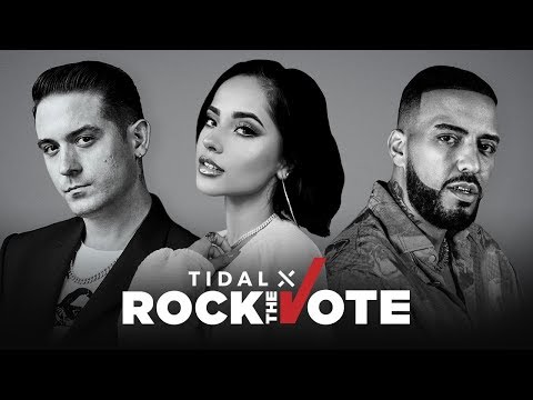 G-Eazy, Becky G, Ty Dolla $ign, and More Speak Out at TIDAL X RockTheVote
