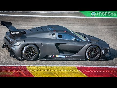 Renault R.S. 01 girando en Spa