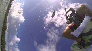 preview picture of video 'Kite Matrix - Guadeloupe - Sainte Anne'